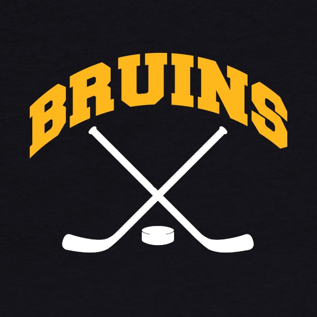 Bruins Hockey Small Logo by CovpaTees